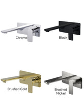 LUXURY Basin / Shower Mixer With Spout In Chrome, Matte Black, Brushed Nickle, And Brushed Gold