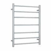 HOTRAIL STRAIGHT ROUND LADDER HEATED TOWEL RAIL WITH SWITCH W600xH800xD122mm
