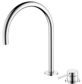 Mica Gooseneck Hob Sink Mixer