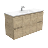 GREEK Edge Scandi Oak 1200 Wall-Hung/Kickboard Vanity