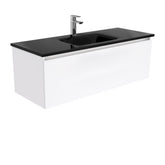 CUBA Black 1200 + Manu Wall-Hung