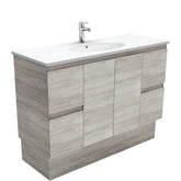 MARY Edge Industrial 1200 Wall-Hung/Kickboard Vanity