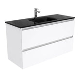 CUBA Black 1200 + Quest Wall-Hung/Kickboard