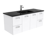 CUBA Black 1200 + UniCab Wall-Hung/Kickboard/On Legs