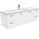 HEBREW Roman Sand 1500, Single Bowl + UniCab Wall-Hung/Kickboard