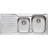 DIAZ 1 & 3/4 Bowl And With Drainer In LHB Or RHB Available In 1260x560x240mm