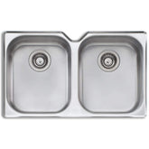 DIAZ Double Bowl Undermount Sink Available In 837x547x237mm