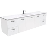 GREEK UniCab? 1800 Single Bowl Wall-Hung/Kickboard Vanity