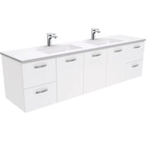 GREEK UniCab? 1800 Double Bowl Wall-Hung/Kickboard Vanity