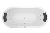Oval Spa Baths-Caval