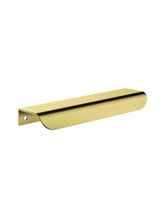 Öppen Edge-Pull 150mm Cabinet Handle (Brushed)