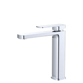 MANO Medium Basin Mixer, Chrome,Matte Black,Brushed Nickel,Gun Metal,Urban Brass