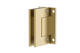 Shower Screen Hinge - Wall to Glass Brushed Brass, Brushed Copper, Brushed Nickel, Matte Black, Matte White, Chrome