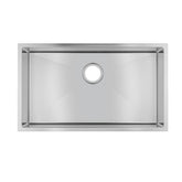 Pollo 762x457x254mm 1.2mm Handmade Single Bowl Top/Undermount Kitchen/Laundry Sink