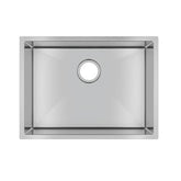 Pollo 600x450x300mm 1.2mm Handmade Top/Undermount Single Bowl Kitchen/Laundry Sink