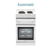 EUROMAID F54RW 54cm Upright Stove, Electric Oven & Coil Cooktop