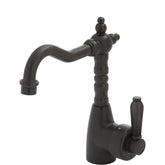 LEANO Shepherds Crook Basin Mixer with / without ceramic handle in Chrome,Brushed Nickel,Matte Black