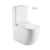CURVY RIMLESS CLEANFLUSHING BTW TOILET SUITE