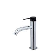 Rio Basin Mixer-Chrome,Brushed Nickel,Gun Metal,Matte Black,Urban Brass with Chrome and Matte Black handle