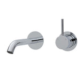 Rio UP Wall Basin/Bath Mixer Set, Round Plates, 160mm Outlet,chrome, Brushed Nickel,Gun Metal,Matte Black,Urban Brass