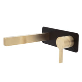 AVIA Wall Basin Mixer Set, Matte Black Plate,Chrome,Brushed Nickel,Gun Metal,Matte Black,Urban Brass