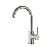 PERFECT Gooseneck Sink Mixer in Chrome, Matte Black & Brushed Nickle