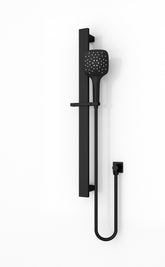 SHOWER RAIL 3 FUNCTION (KAL304) MATT BLACK
