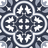 MVG810 SALISBURY DARK BLUE MATT - LIGHT GREY MATT - MID BLUE MATT 200X200