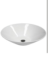 ATLAS Gloss White Ceramic In 410 x 150 mm