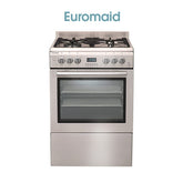 EUROMAID GTEOS60 60cm Electric Oven & Gas Cooktop