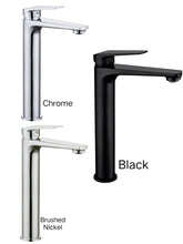 LESIOR Tall Basin Mixer in Matte Black, Chrome and Brushed Nickel