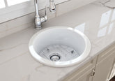 TURNER HASTINGS Cuisine 47 Round InsetUndermount Fine Fireclay Sink