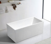 1300mm Free Standing Square Bathtub