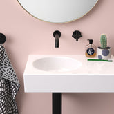 Cross Progressive Wall Mixer - Chrome/Black