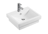 GIGGA-II half insert square basin 500x435x150