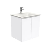 CUBA Phoenix Stone 600 + Gloss White Fingerpull Wall-Hung/Kickboard