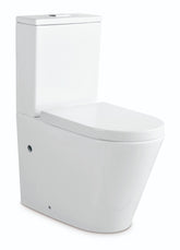 RINA RIMLESS Clean flushing BTW TOILET SUITE