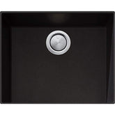 Santorini Black Large Bowl Undermount Sink