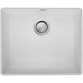 Santorini White Large Bowl Undermount Sink