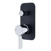 Vivo Noir Shower/Bath Mixer With Diverter