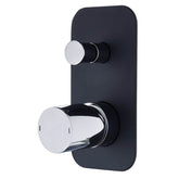 Zenon Noir Shower/Bath Mixer With Diverter