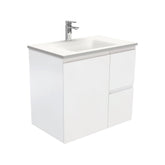 CUBA Phoenix Stone 750 + Matte White Fingerpull Wall-Hung/Kickboard