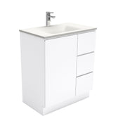 CUBA Phoenix Stone 750 + Gloss White Fingerpull Wall-Hung/Kickboard/On Legs