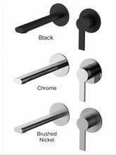 RISE Bath / Basin Mixer With Spout In Chrome, MatteBlack, And Brushed Nickel