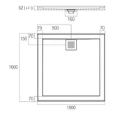 Stonelite ECO 1000x1000 Rear Outlet