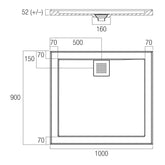 Stonelite ECO 1000x900 Rear Outlet