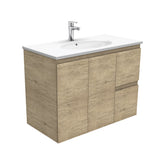 MARY Edge Scandi Oak 900 Wall-Hung/Kickboard Vanity