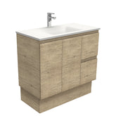 CUBA Phoenix Stone 900 + Edge Scandi Oak/Industrial on Kickboard