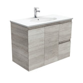 MARY Edge Industrial 900 Wall-Hung/Kickboard Vanity