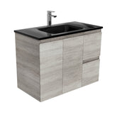 CUBA Black 900 + Edge Industrial Wall-Hung/Kickboard